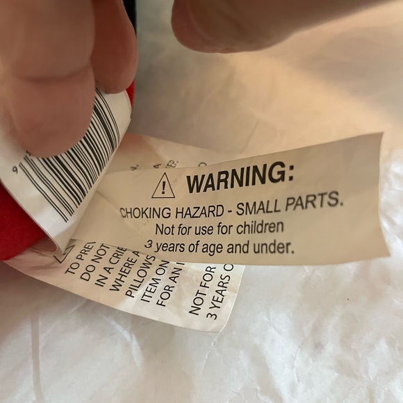 DISNEY MICKEY MOUSE PLUSHIE STUFFED TOY UNISEX 14”‎ RED BLACK ICONIC CARTOON - Picture 8 of 9